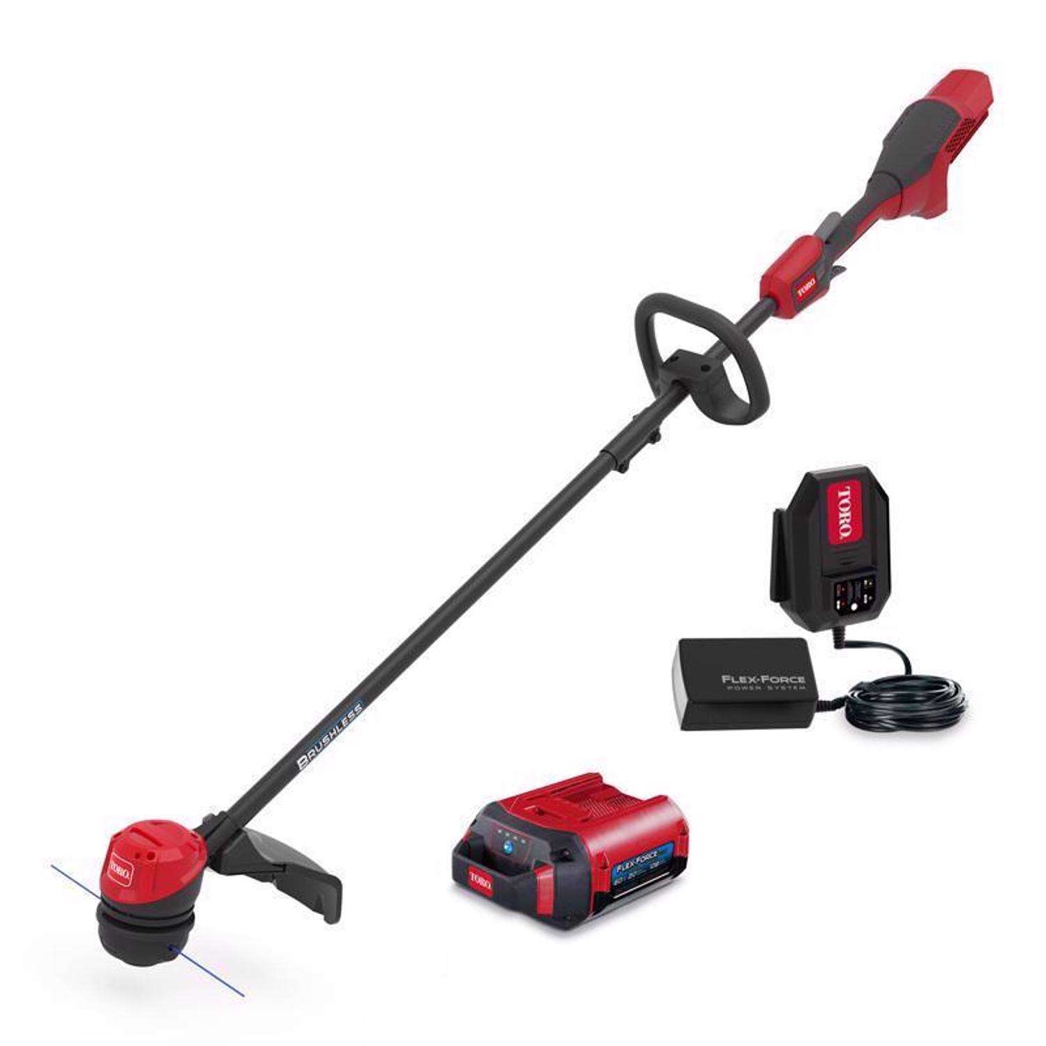 Toro Flex Force 51831 15 in. 60 V Battery String Trimmer Kit (Battery