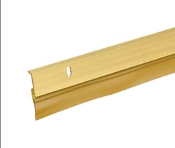 Frost King 36 in. L Gold Aluminum/Vinyl Door Sweep 1 pk