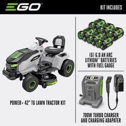 EGO Power+ T6 TR4204 42 in. 0 cc 56 V Battery Riding Mower Kit (Battery & Charger)