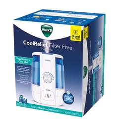 Vicks 1.2 gal 300 sq ft Manual Cool Mist Ultrasonic Humidifier