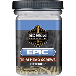 Screw Products EPIC No. 9 X 2.5 in. L Star Coated Trim Screws 1 lb 98 pk