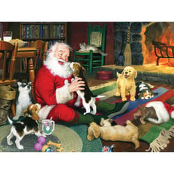 Cobble Hill Santa's Playtime Jigsaw Puzzle 275 pc