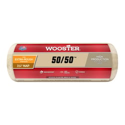 Wooster 50/50 Lambswool Polyester 9 in. W X 1-1/4 in. Paint Roller Cover 1 pk