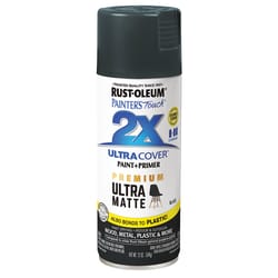 Rust-Oleum  Painter's Touch Ultra Cover Premium  Ultra Matte  Slate  Paint + Primer Spray Paint  12 