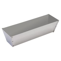 Warner Stainless Steel Mud Pan 3.5 in. H X 4 in. W X 12 in. L