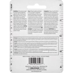 HILLMAN Zinc Silver Flush-Mount Picture Hanger 2 pk
