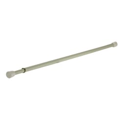 Kenney Enamel White Tension Rod 18 in. L X 28 in. L