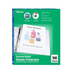 Bazic Products Clear Sheet Protector 1 pk