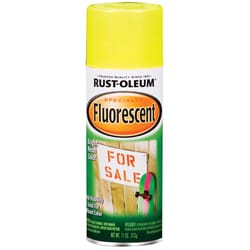 Rust-Oleum  Specialty  Fluorescent Yellow  Spray Paint  11 oz. 
