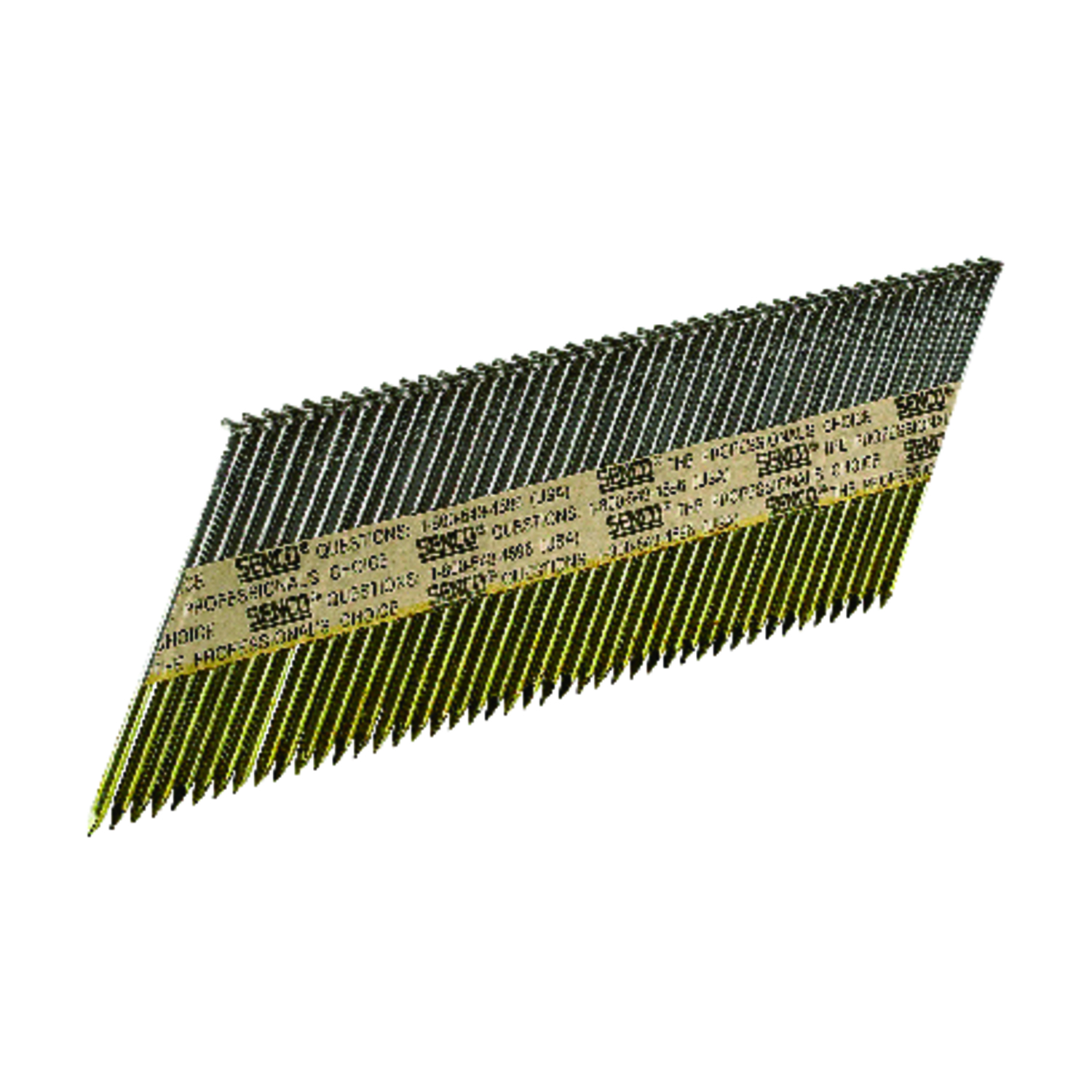 Photos - Nail / Screw / Fastener Senco 3 in. L X .131 Ga. Angled Strip Bright Framing Nails 34 deg 2500 pk 