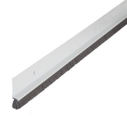M-D BUILDING PRODUCTS 36 in. L White Vinyl Door Sweep 1 pc