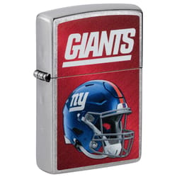 Zippo NFL Silver New York Giants Lighter 2 oz 1 pk