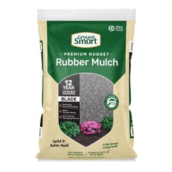 Ground Smart Black Rubber Nuggets 0.8 cu ft