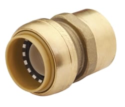 SharkBite Push to Connect 1 in. PTC X 1 in. D FPT Brass Connector