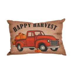 Glitzhome 11.61 in. Happy Harvest Pillow Fall Decor