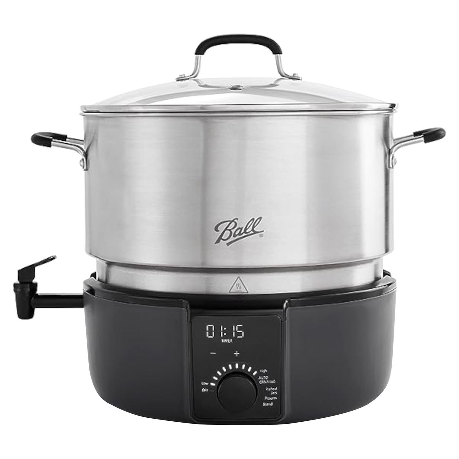 Ball Easy Canner Aluminum Bath Water Canner 21 qt Silver Sansujyuku sansujyuku.com
