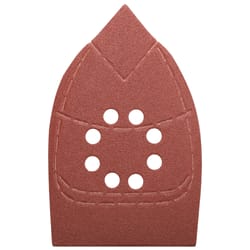 Black+Decker Mega Mouse 6 in. L X 4 in. W 80 Grit Aluminum Oxide Sandpaper 5 pk