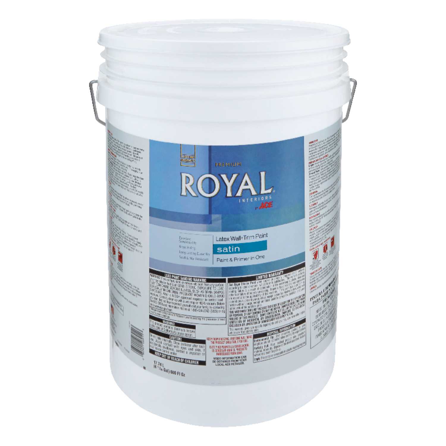 Ace Royal Satin Mid Tone High Hide Vinyl Acetate Ethylene