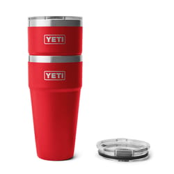 YETI Rambler 30 oz Stackable Rescue Red BPA Free Tumbler with MagSlider Lid