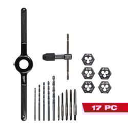 Milwaukee Hex Lok SAE Tap and Die Set 17 pc