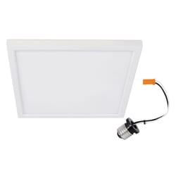 Feit LED Retrofits 1.1 in. H X 7.5 in. W X 1.3 in. L Frost White LED Flat Panel Light Fixture