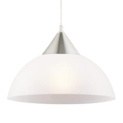 Globe Electric Amaris 18.5 in. H X 11.83 in. W X 11 in. L Brushed Nickel Ceiling Light