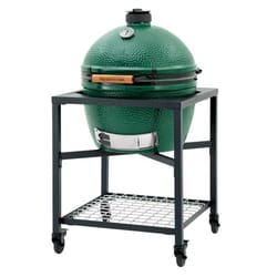 Big Green Egg 24 in. XL EGG Package with Modular Nest Charcoal Kamado Grill and Smoker Green