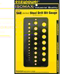 Eazypower Isomax Steel Drill Bit Gauge 1 pc
