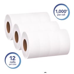 Scott Essential JRT Toilet Paper 12 Rolls 1000 ft.