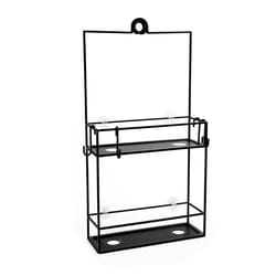 Umbra Cubiko 24 in. H X 4 in. W X 12 in. L Black Shower Caddy