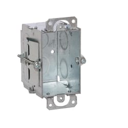 Southwire Old Work 14 cu in Rectangle Galvanized Steel Switch Box Silver
