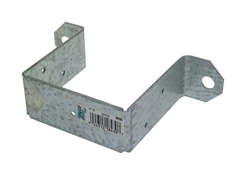 UPC 044315184307 product image for Simpson Strong-Tie 3-1/2 in. H x 3-1/2 in. W 14 Ga. Steel Deck Post Tie | upcitemdb.com
