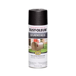 Rust-Oleum Stops Rust Hammered Black Spray Paint 12 oz