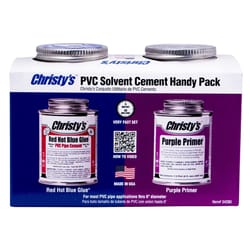Christy's Blue/Purple Primer and Cement For CPVC/PVC 8 oz
