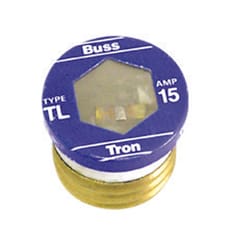 Bussmann 15 amps Plug Fuse 4 pk