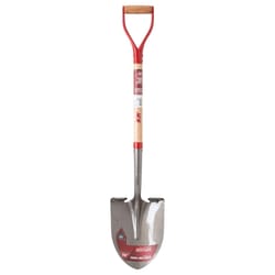 ACE 41.5 in. Steel Round Digging Shovel Wood Handle