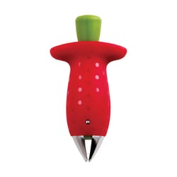 Chef'n StemGem Red Plastic Strawberry Huller