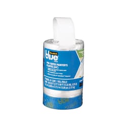 ScotchBlue 30 ft. W X 24 in. L X 0.35 mil Pre-Taped Painter's Plastic 1 pk