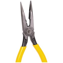 Klein Tools 8.41 in. Plastic/Steel Long Nose Pliers