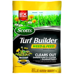 Scotts Turf Builder 28-0-3 Weed & Feed Lawn Fertilizer For Multiple Grass Types 5000 sq ft