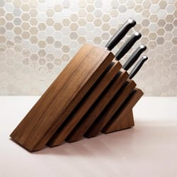 Messermeister Oliva Elite Stainless Carbon Alloy Knife Holder 1 pc