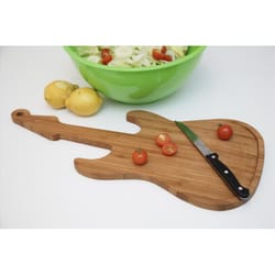 Kikkerland 19 in. L X 9 in. W X 1 in. Bamboo Raffaele Gerardi Cutting Board