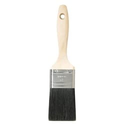 1 Inch Paint Brush Natural Bristle Flat Edge Wood Handle 36Pcs - Brown - 1  - On Sale - Bed Bath & Beyond - 37404328