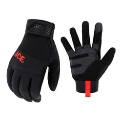 Ace L I-Mesh General Purpose Black Gloves