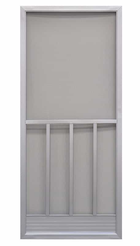 Precision 79 3 4 In H X 35 1 4 In W Promo Gray Aluminum Screen