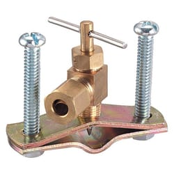 PlumbCraft 1/4 in. Brass Saddle Valve