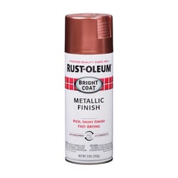 Rust-Oleum Bright Coat Metallic Rose Spray Paint 11 oz