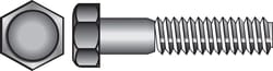 HILLMAN 3/8 in. D X 2-1/2 in. L Hot Dipped Galvanized Steel Hex Bolt 50 pk