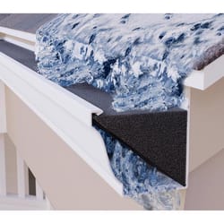 GutterFoam FR 5 in. W X 48 in. L Black Polyether Outdoor Foam Gutter Guard 1 pk