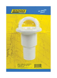 Seachoice Plastic 3 in. L X 1-1/2 in. W Thru Hull Connector 1 pk